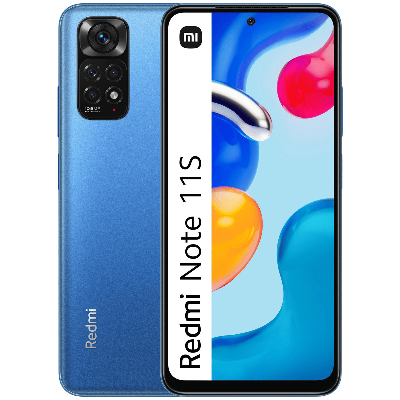 Buy Redmi Note 11S (6GB RAM, 128GB, Horizon Blue) Online - Croma